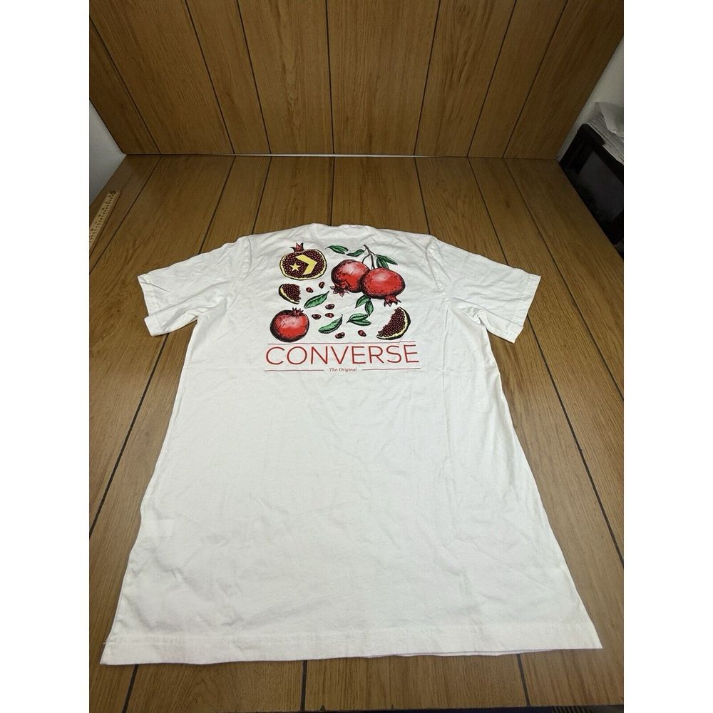 Converse All Star Pomegranate Graphic T-Shirt Crew neck Size L‎ - Picture 2 of 16